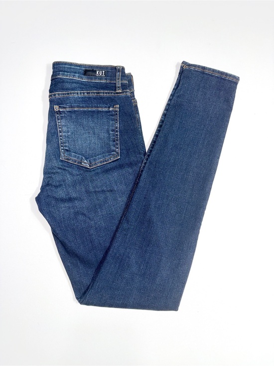 Kut from the Kloth Denim - Kut from the Kloth Women’s Skinny Jeans in Dark Blue Denim